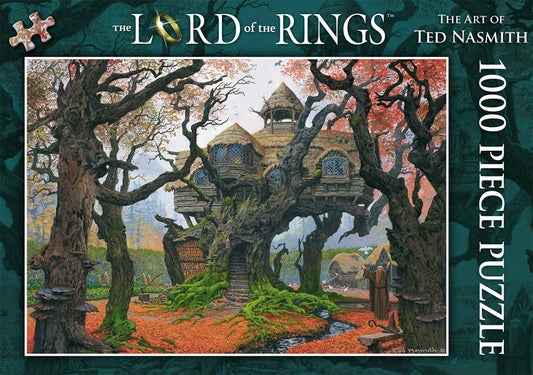 The Lord Of The Rings 1000 Piece Jigsaw Puzzle: Ted Nasmith - Rhosgobel