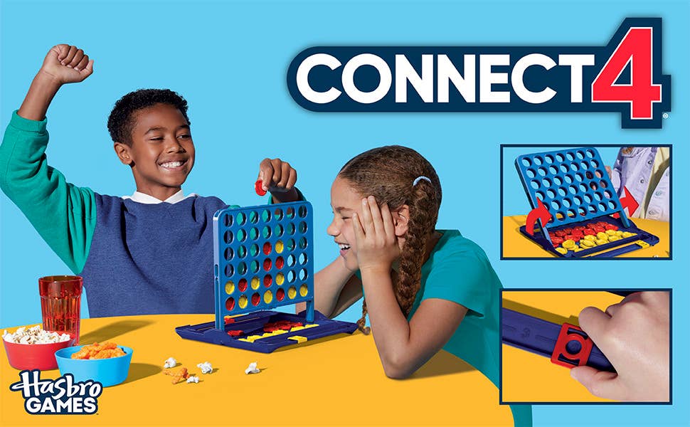 Official Hasbro Games Connect 4 Game (2025)