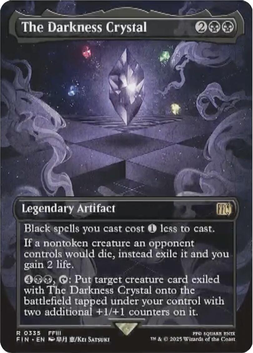 The Darkness Crystal (Borderless)
