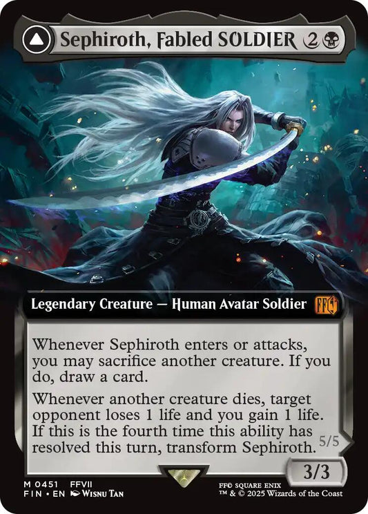 Sephiroth, Fabled SOLDIER (Extended Art)