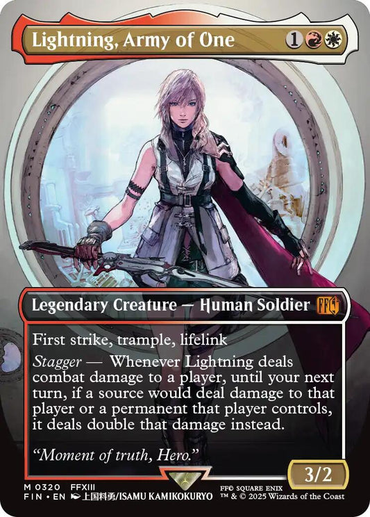 Lightning, Army of One (0320) (Borderless)
