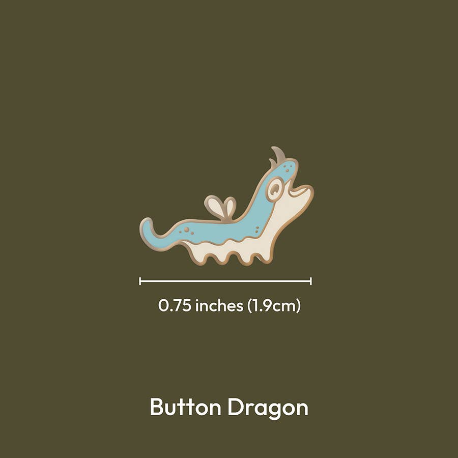 Precious Things Enamel Pin | Button Dragon