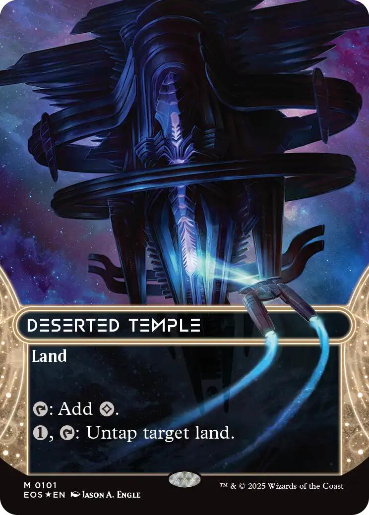 Deserted Temple (0101) (Borderless) (Galaxy Foil)