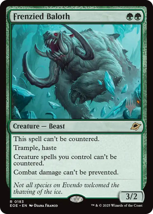 Frenzied Baloth [Edge of Eternities Promo Pack]