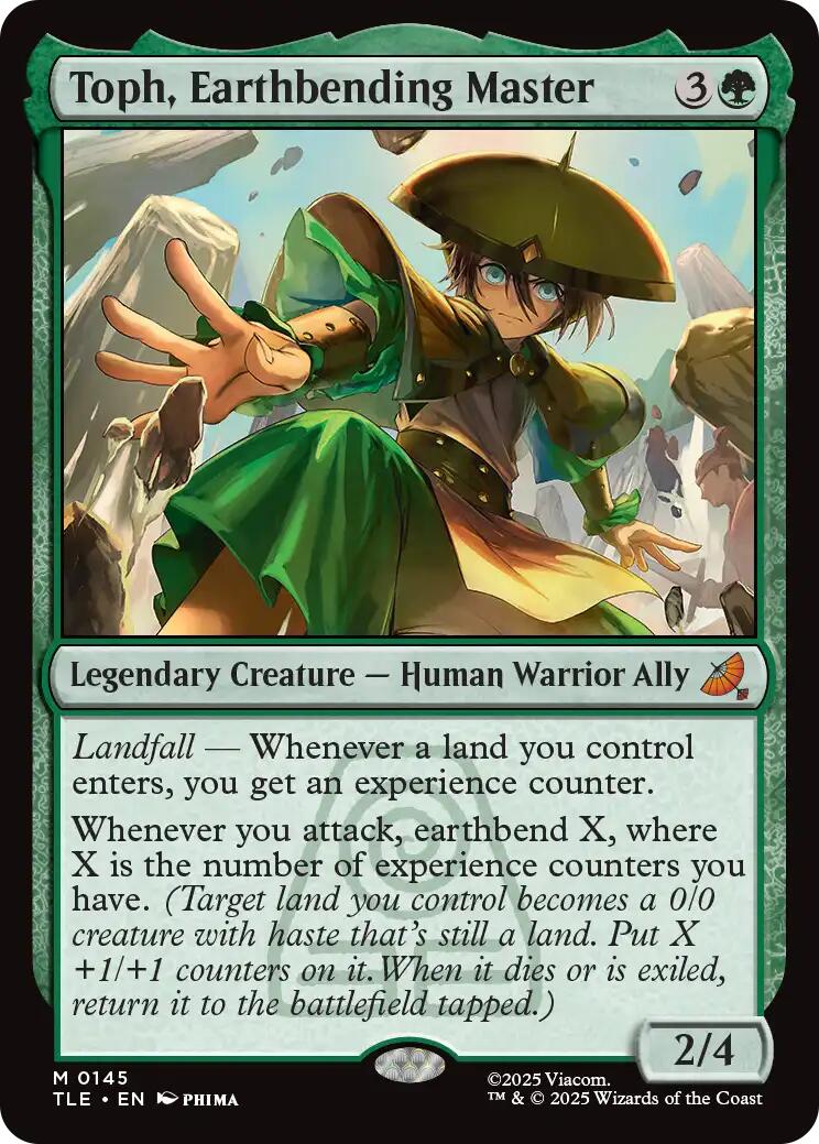 Toph, Earthbending Master