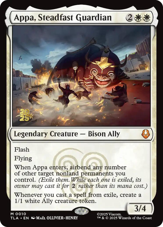 Appa, Steadfast Guardian