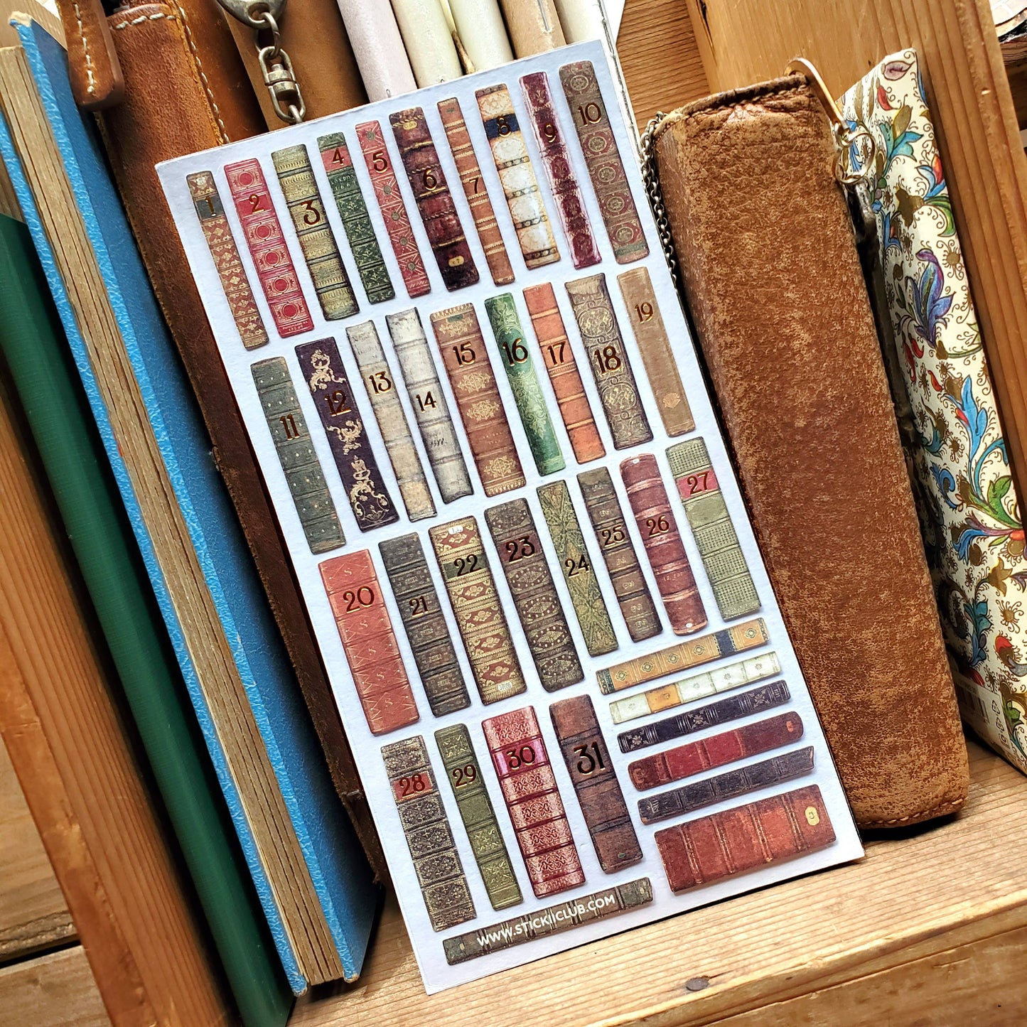 Sticker Sheet | Gilded Books
