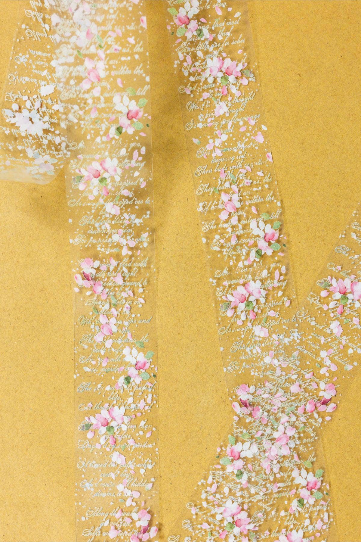 CCC Washi Tape | Floral Romance Cutout