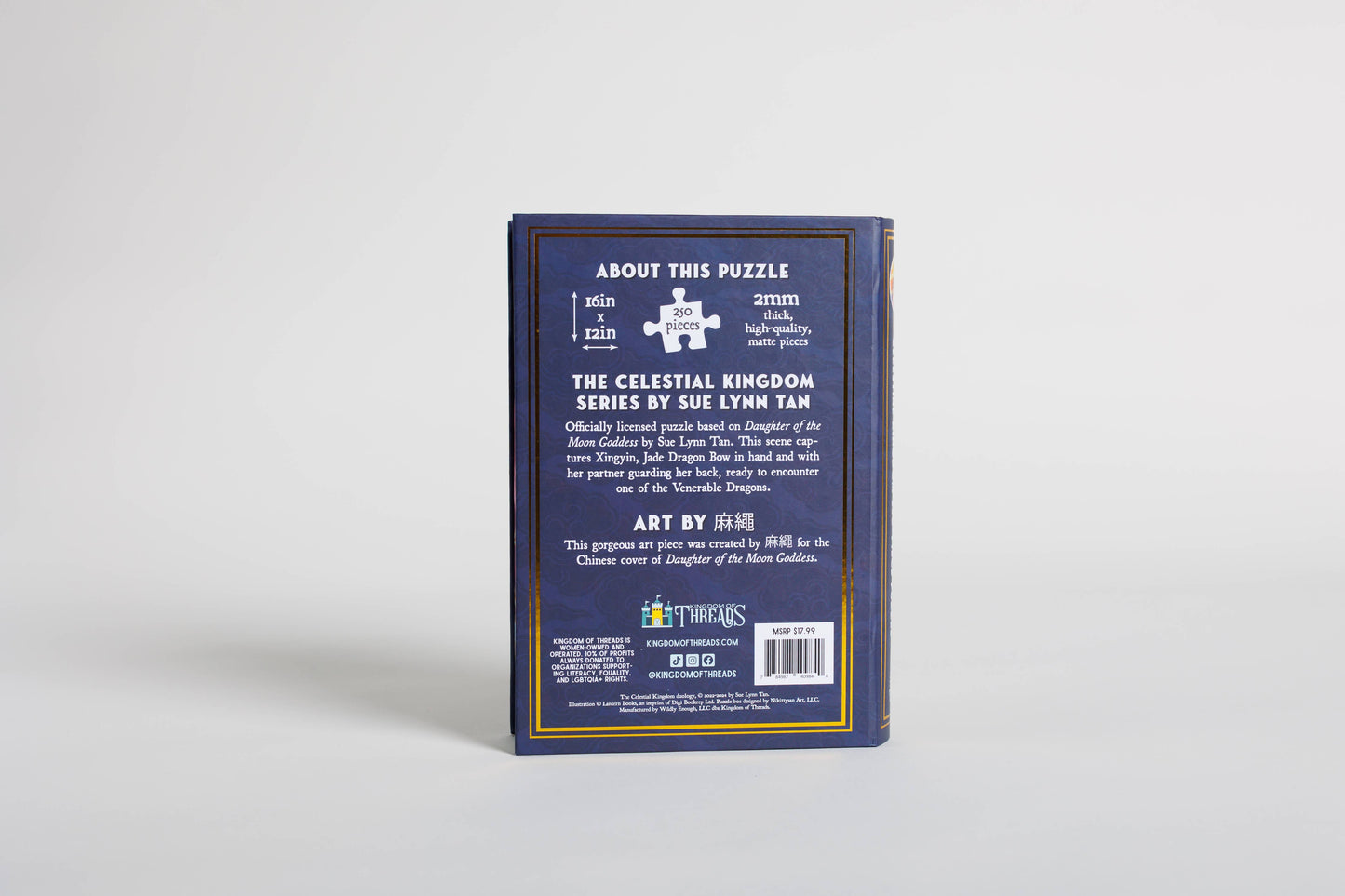 Book Keepsake Puzzle | Daughter of the Moon Goddess
