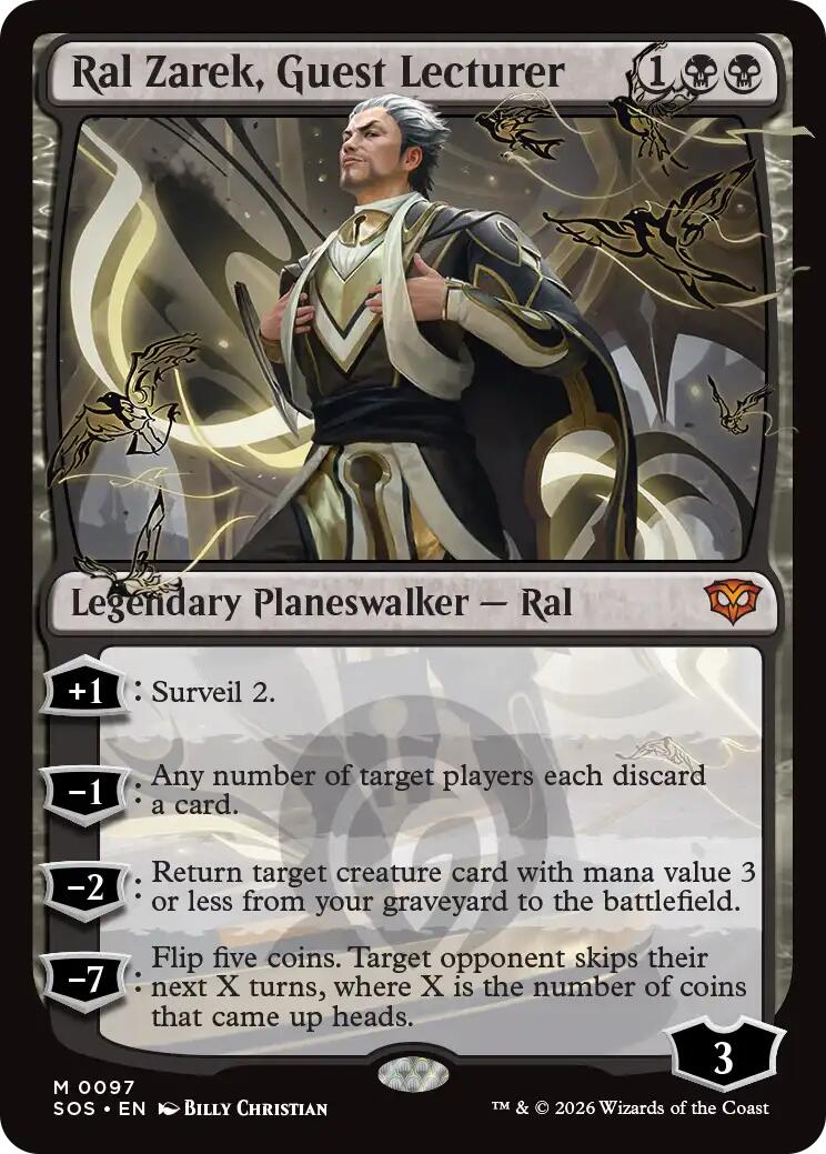 Ral Zarek, Guest Lecturer