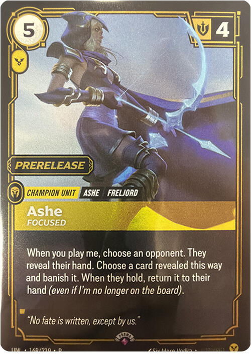 Ashe - Focused