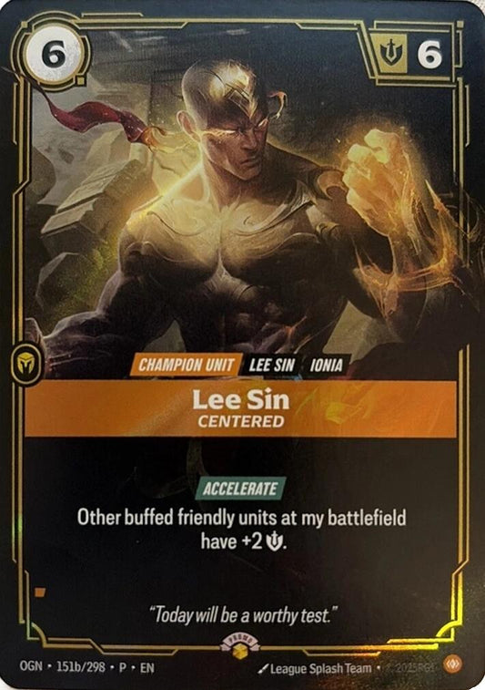 Lee Sin - Centered