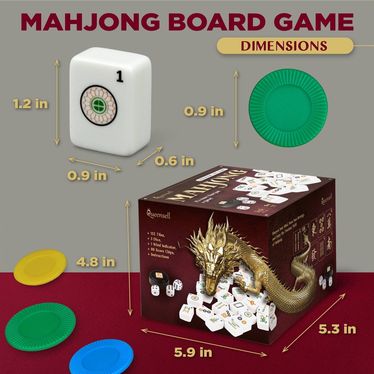 Mahjong Set (American Version)