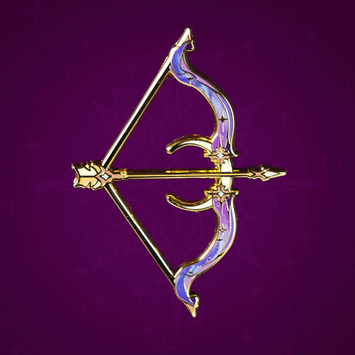 NVD Celestial Armory Enamel Pin | Lunar Bow