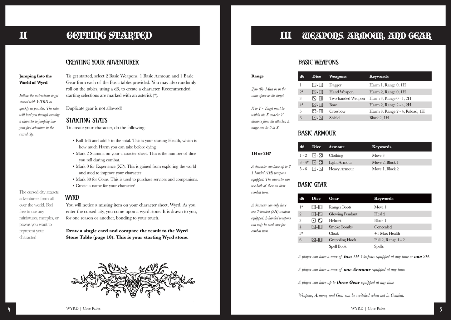 WYRD RPG