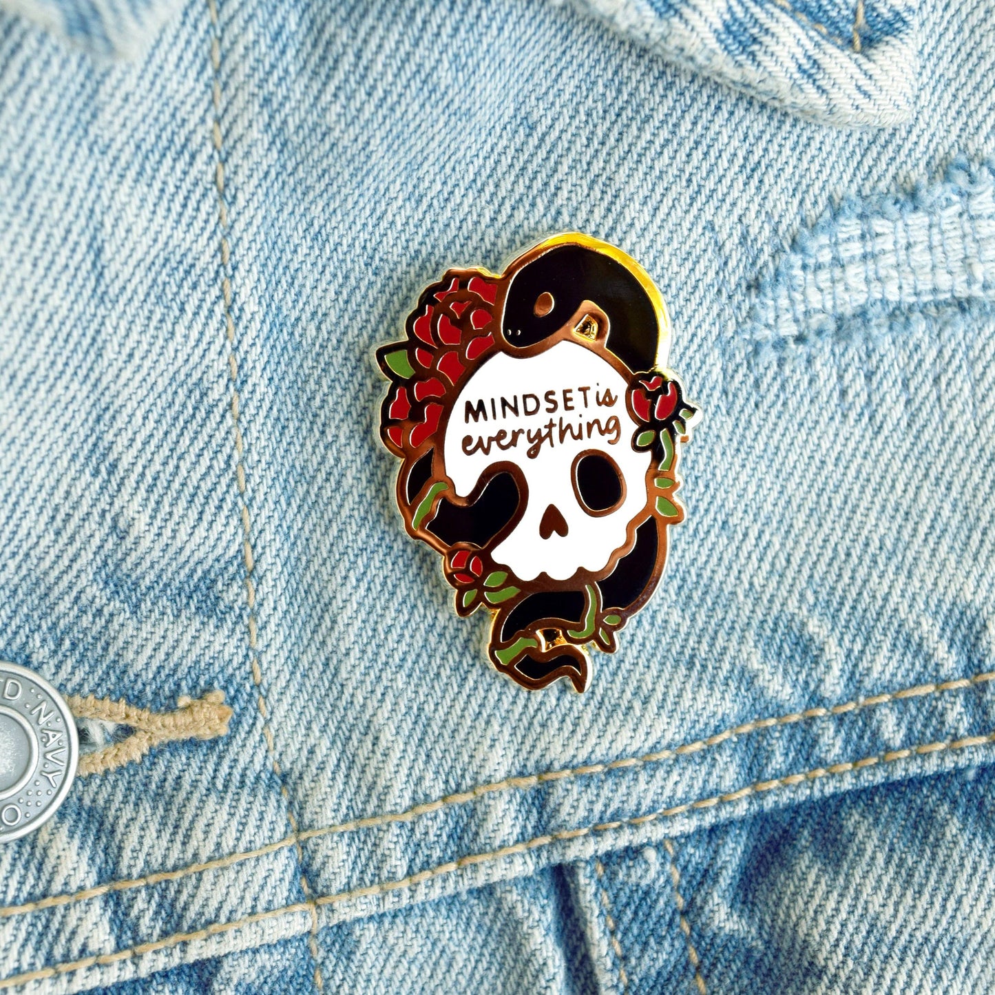 Enamel Pin | Mindset is Everything