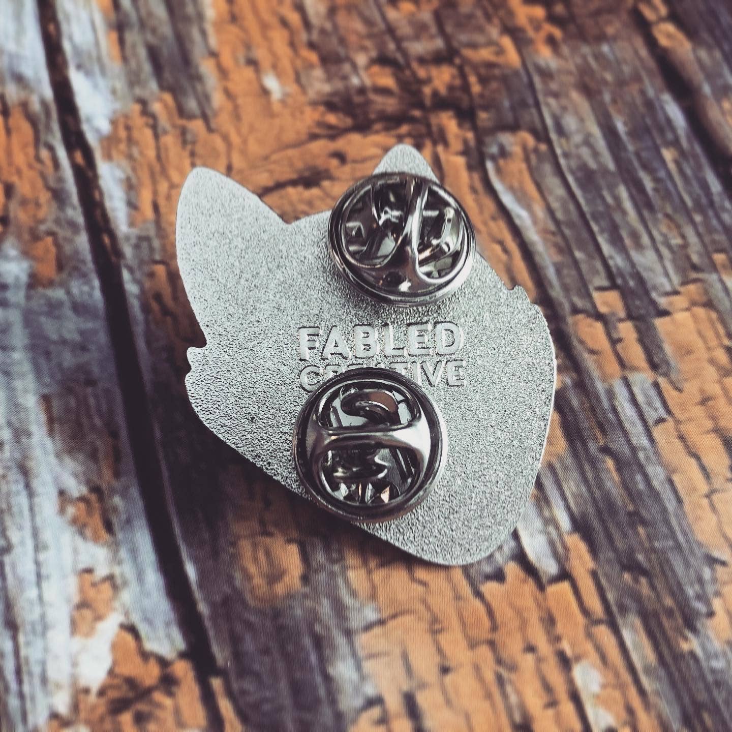 FCC Enamel Pin | Cosmic Cat