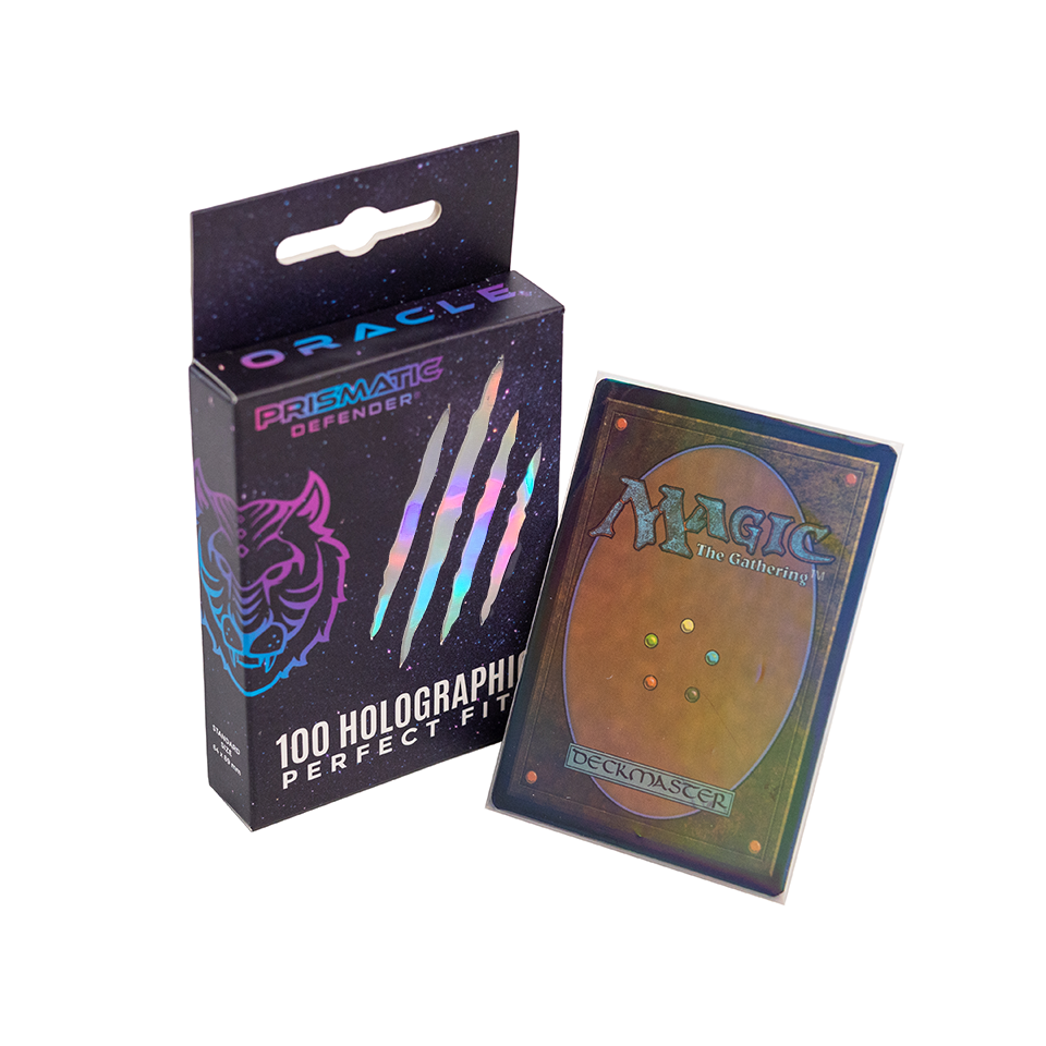 Holo Perfect Fit Sleeves - Standard Size - 5 Foil Designs: Fracture