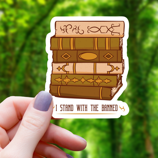 MGC 3" Vinyl Sticker | Stand With The Banned