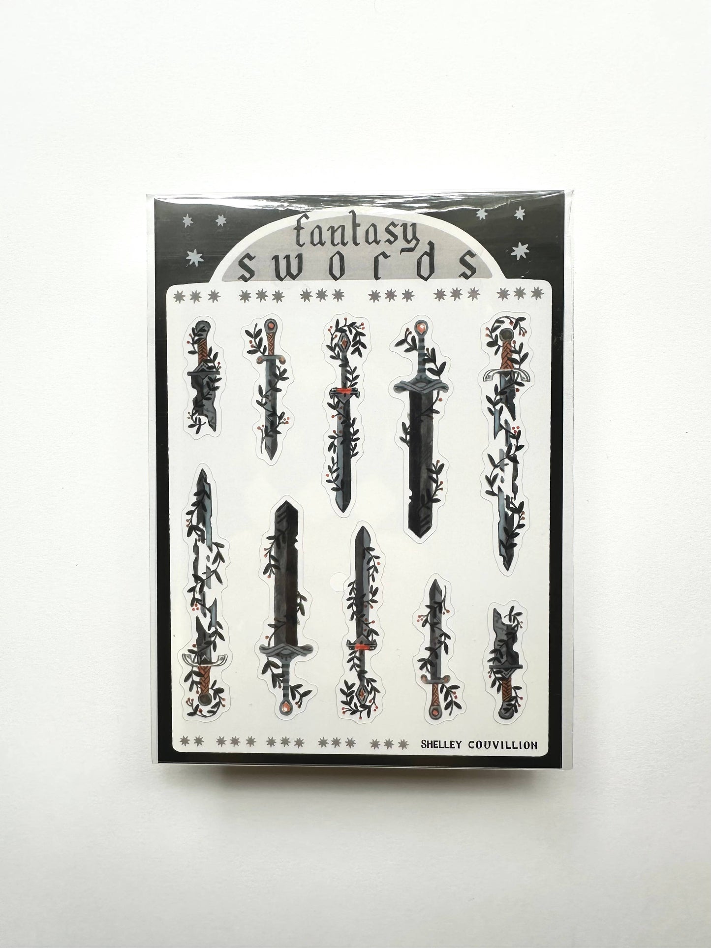 SC Sticker Sheet | Fantasy Swords