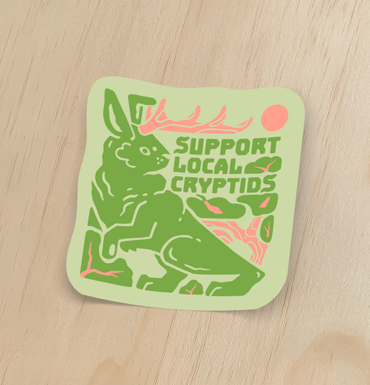 OHG Sticker | Support Local Cryptids