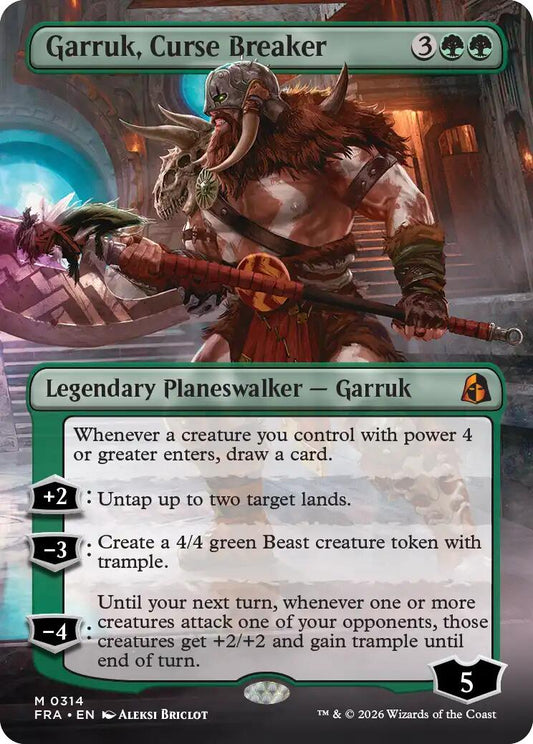 Garruk, Curse Breaker (Borderless)