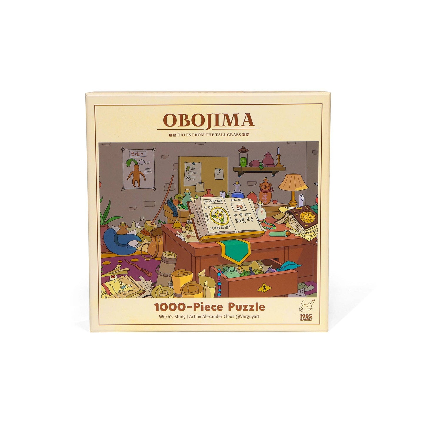 Obojima 1000-Piece Puzzle: Witch's Study
