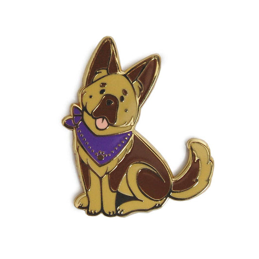 Good Puppers Enamel Pin | German Shepherd