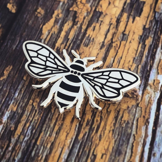 FCC Enamel Pin | Honey Bee