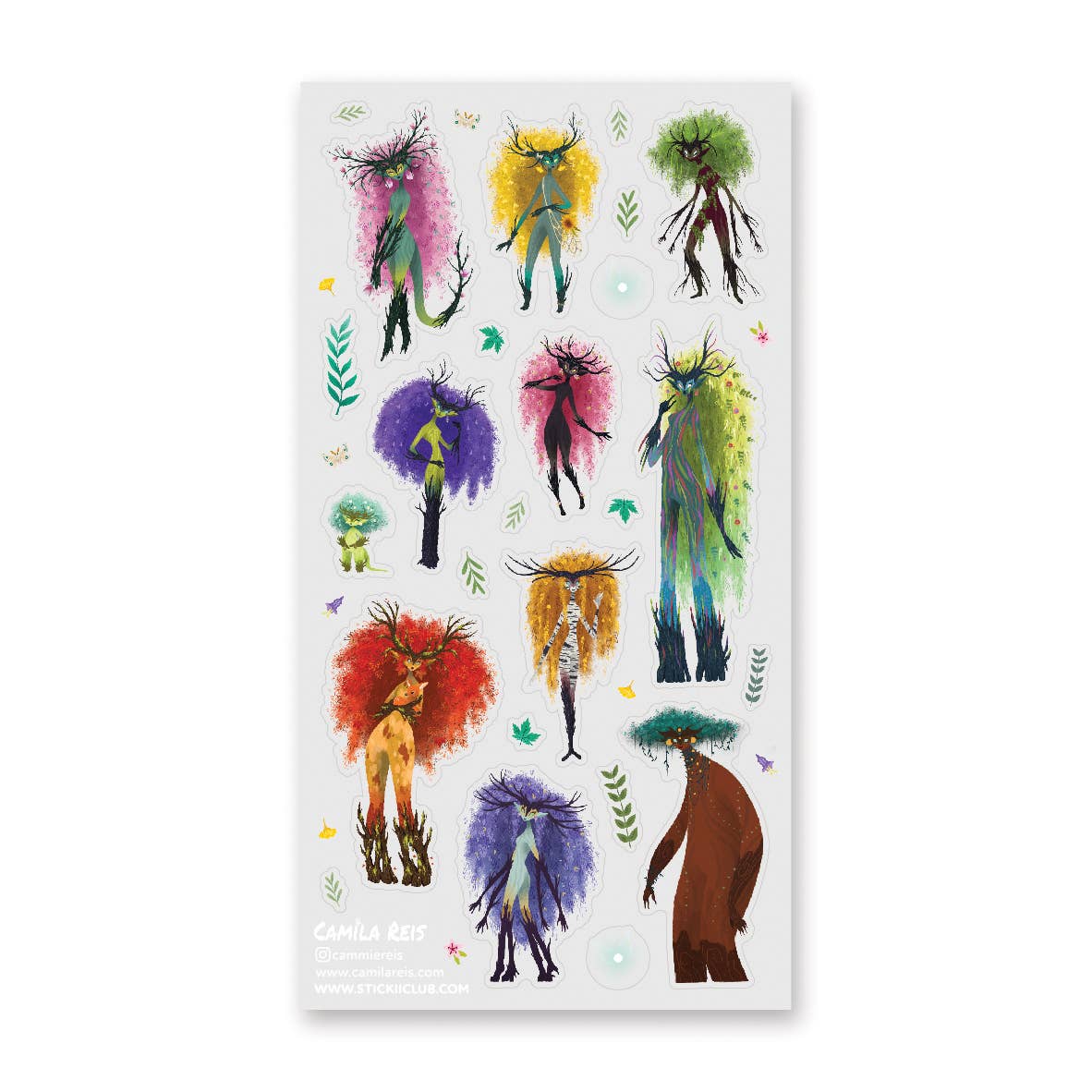 Sticker Sheet | Dryad Forest