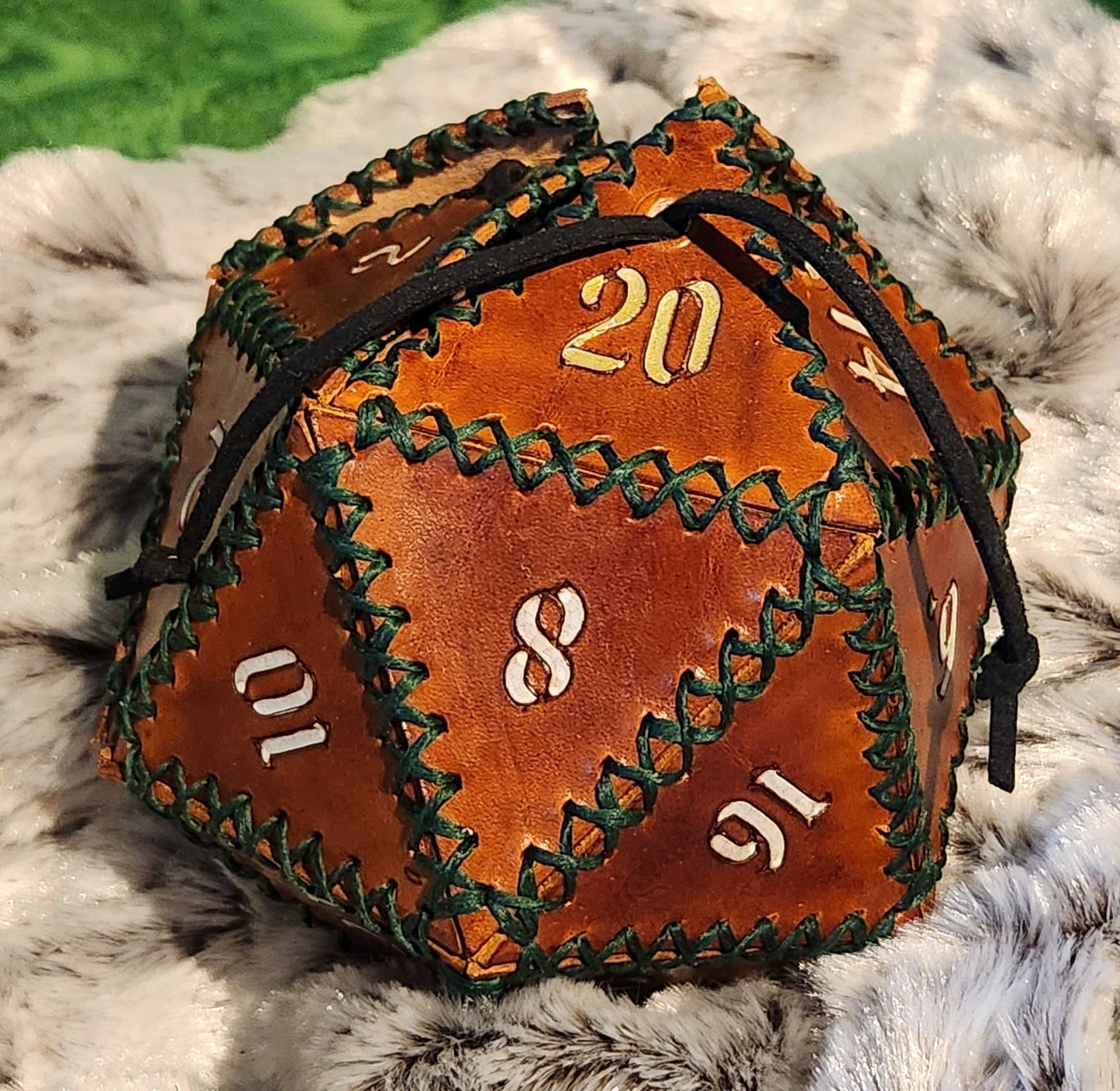 Leather Dice Pouch | D20
