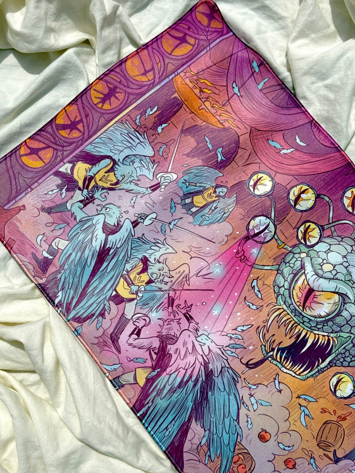 Beholder's Charm Ray Art Play-mat