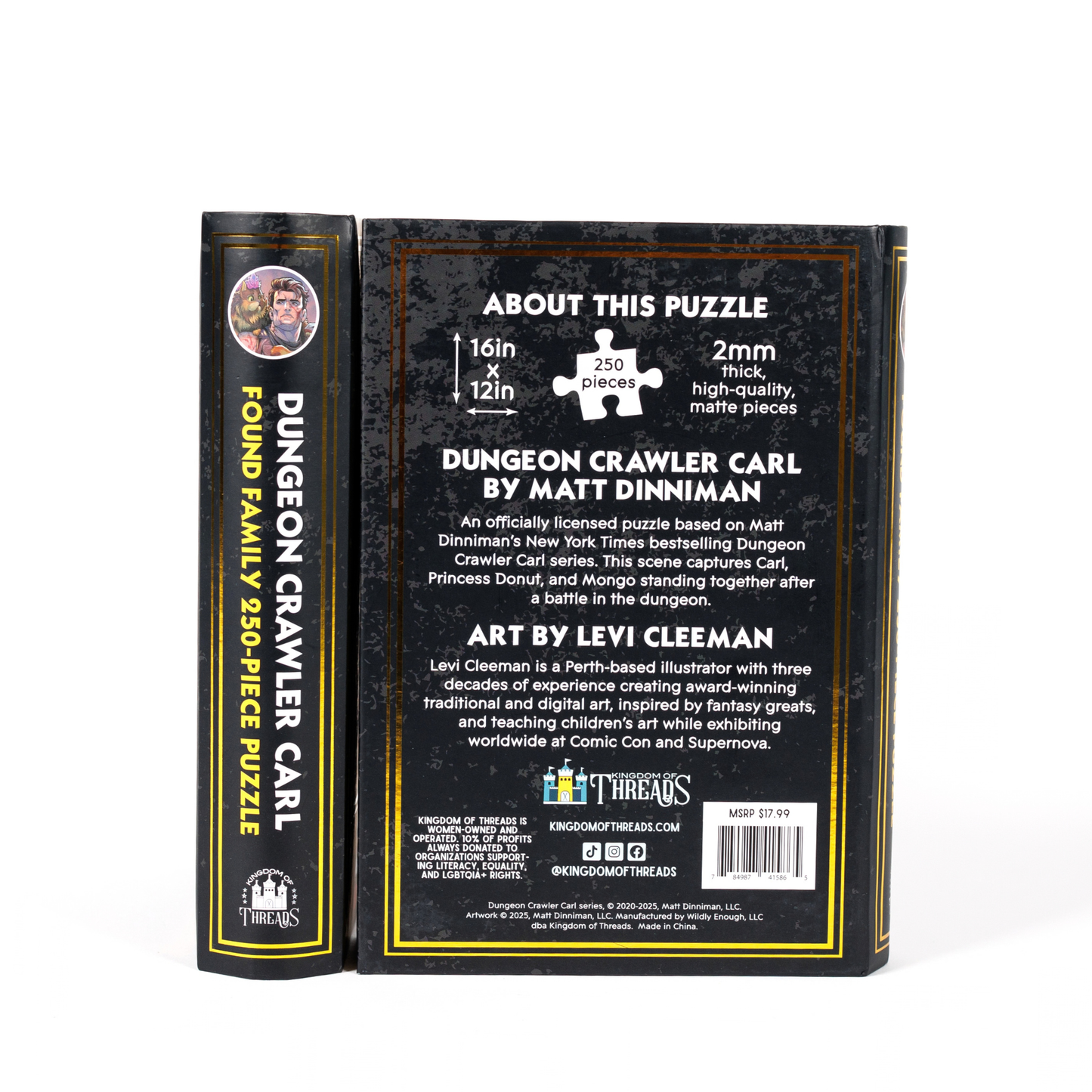 Book Keepsake Puzzle | Dungeon Crawler Carl