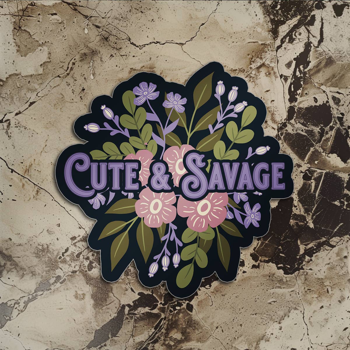 FCC Sticker | Cute & Savage