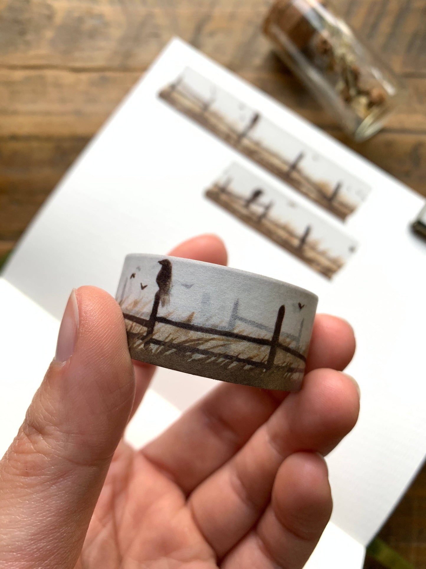 CM Washi Tape | Harvest Crows