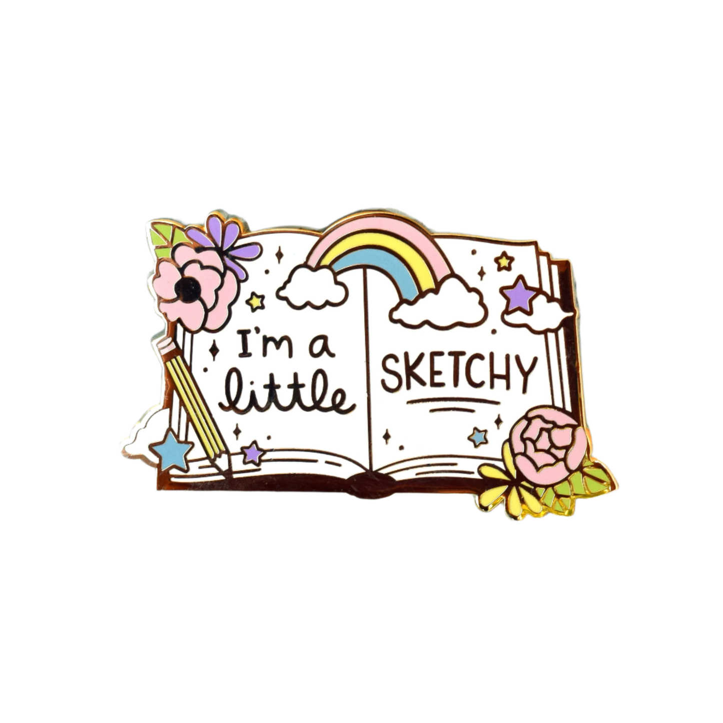 Enamel Pin | Sketchy