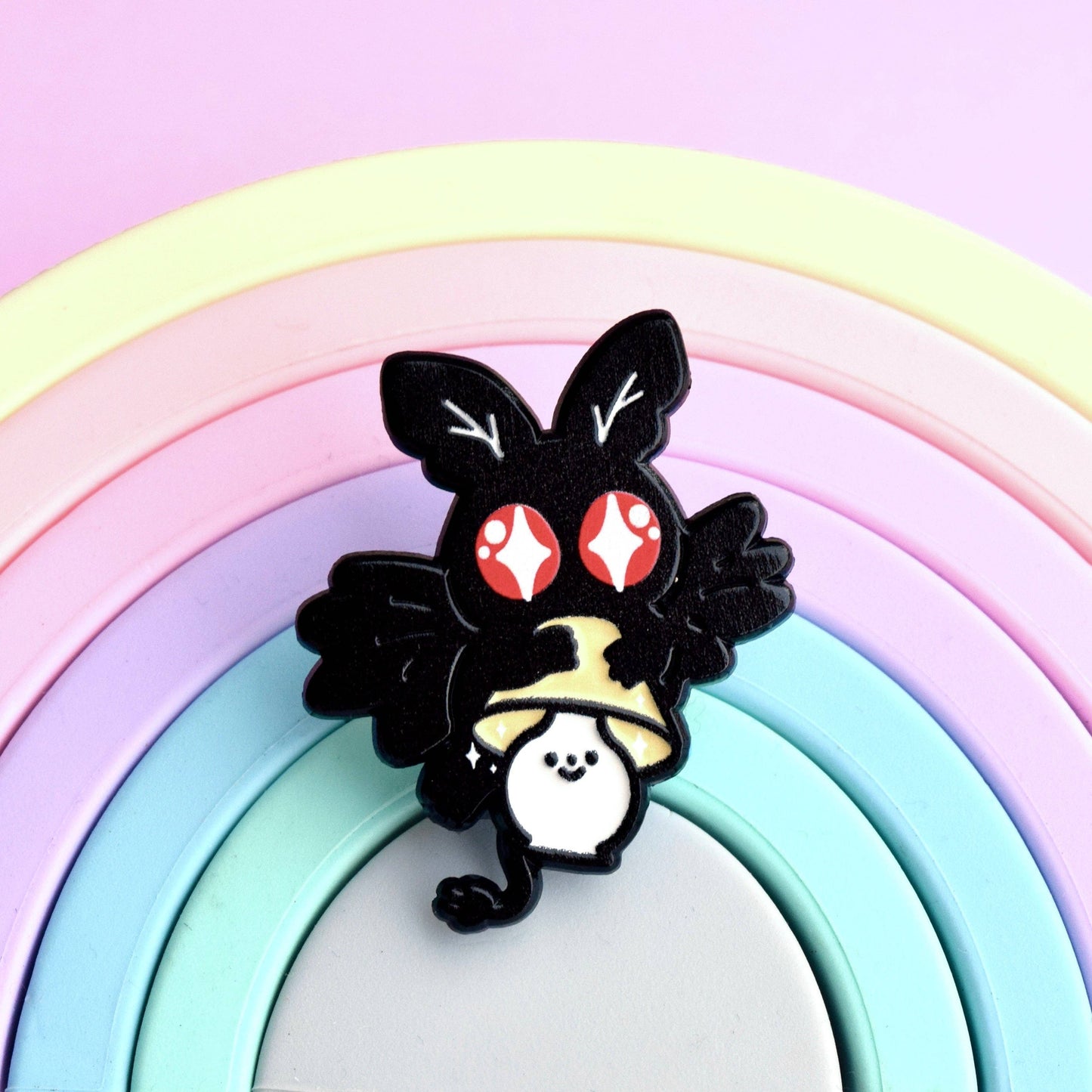 Enamel Pin | MothmanXLamp