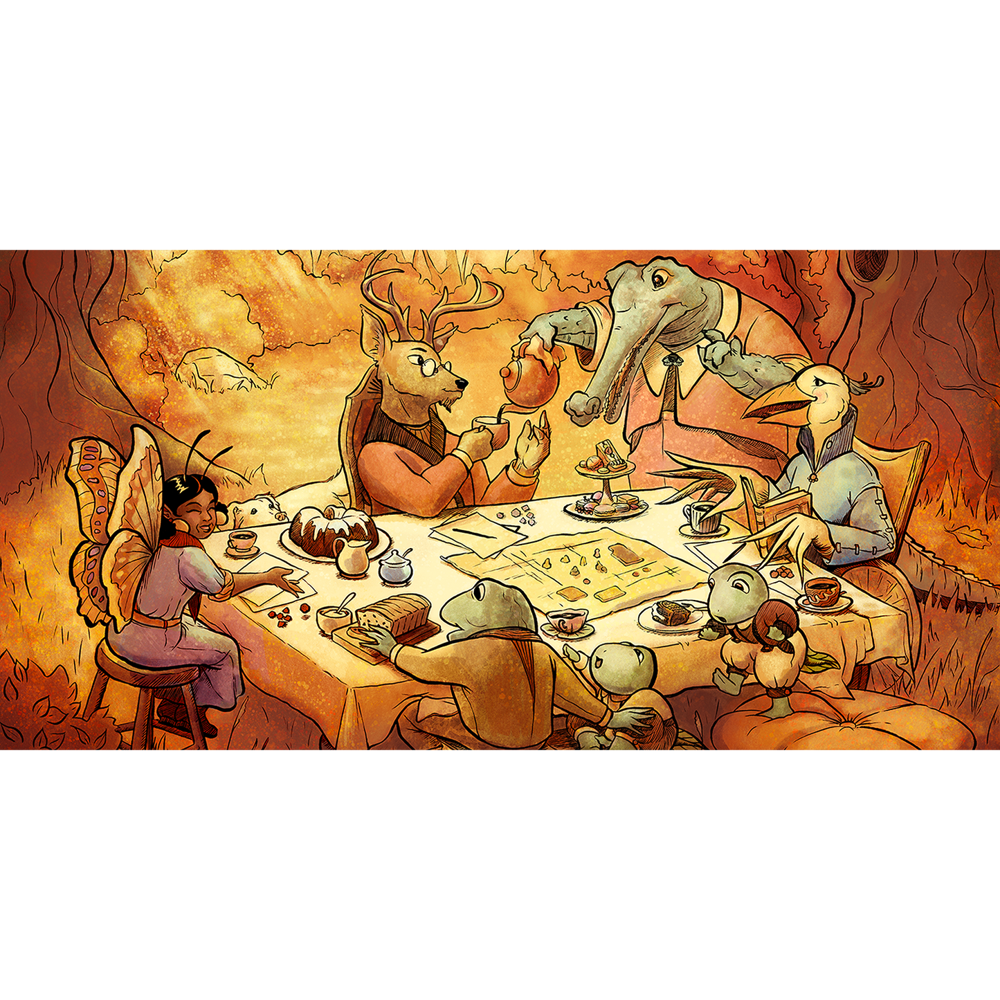 Snowbright Mat: Dice Mat (Game Night in Oakenbend)