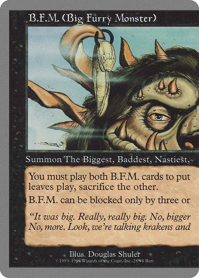 B.F.M. (Big Furry Monster) (28)