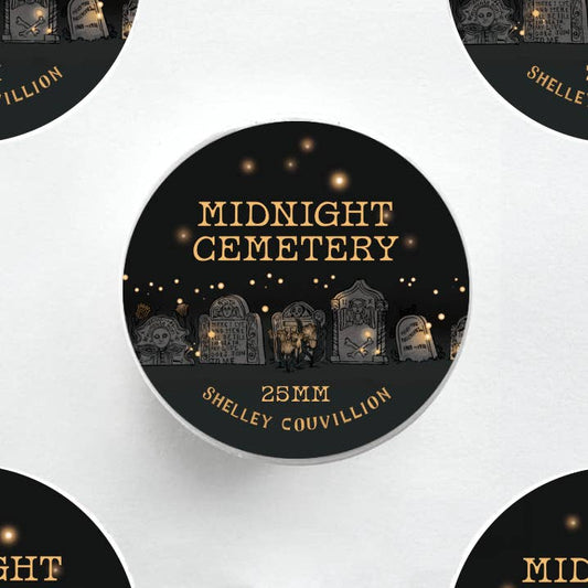 SC Washi Tape | Midnight Cemetery