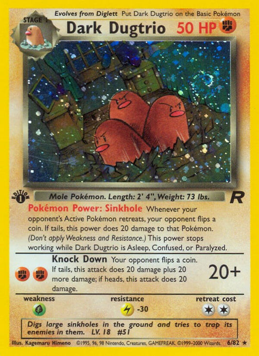 Dark Dugtrio (6)