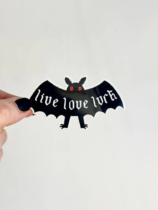 SC Vinyl Sticker | Live Love Lurk