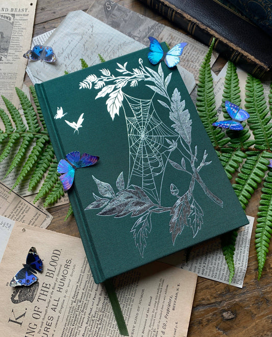 B6 Watercolor Sketchbook | The Botanist [Silver]