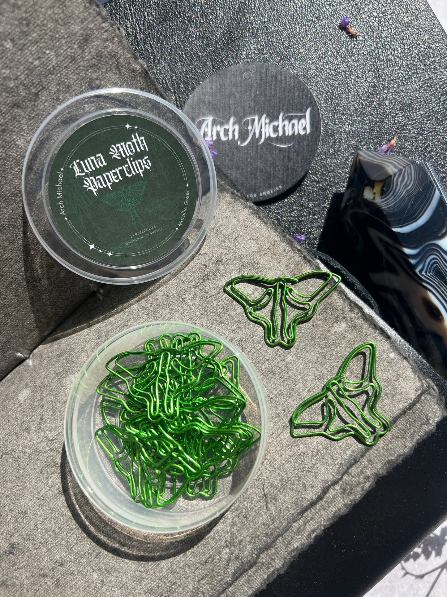 AM Paperclips | Luna Moth