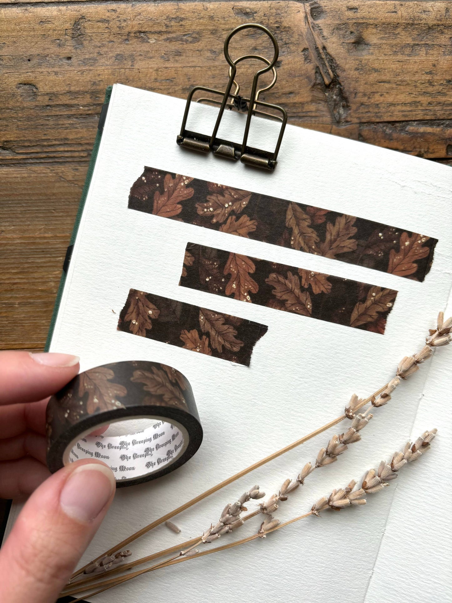 CM Washi Tape | Autumn Oak Leaves