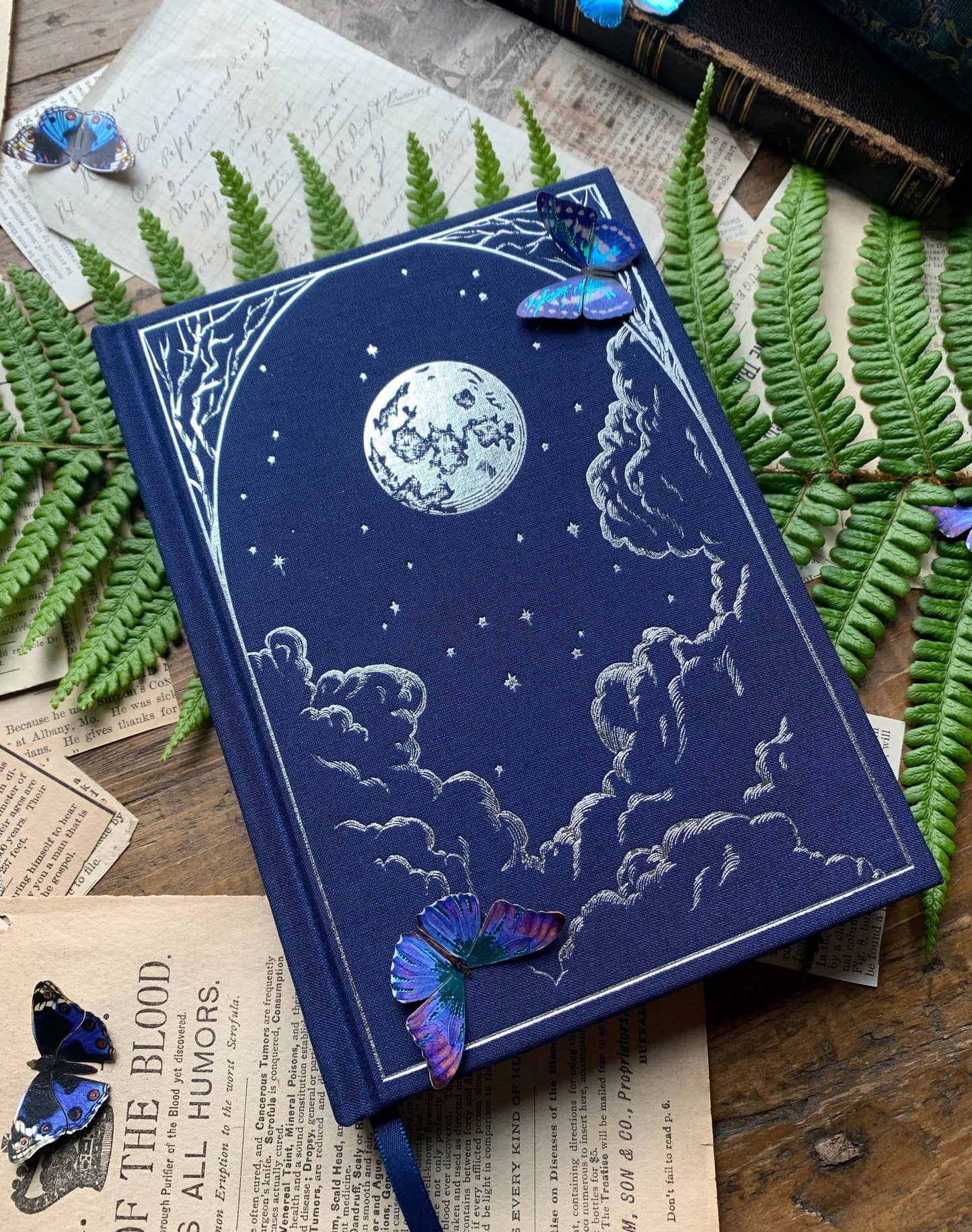B6 Blank Notebook | The Astronomer [Silver]