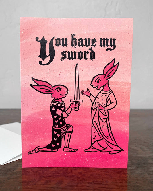 RK Affection Card | You Have My Sword