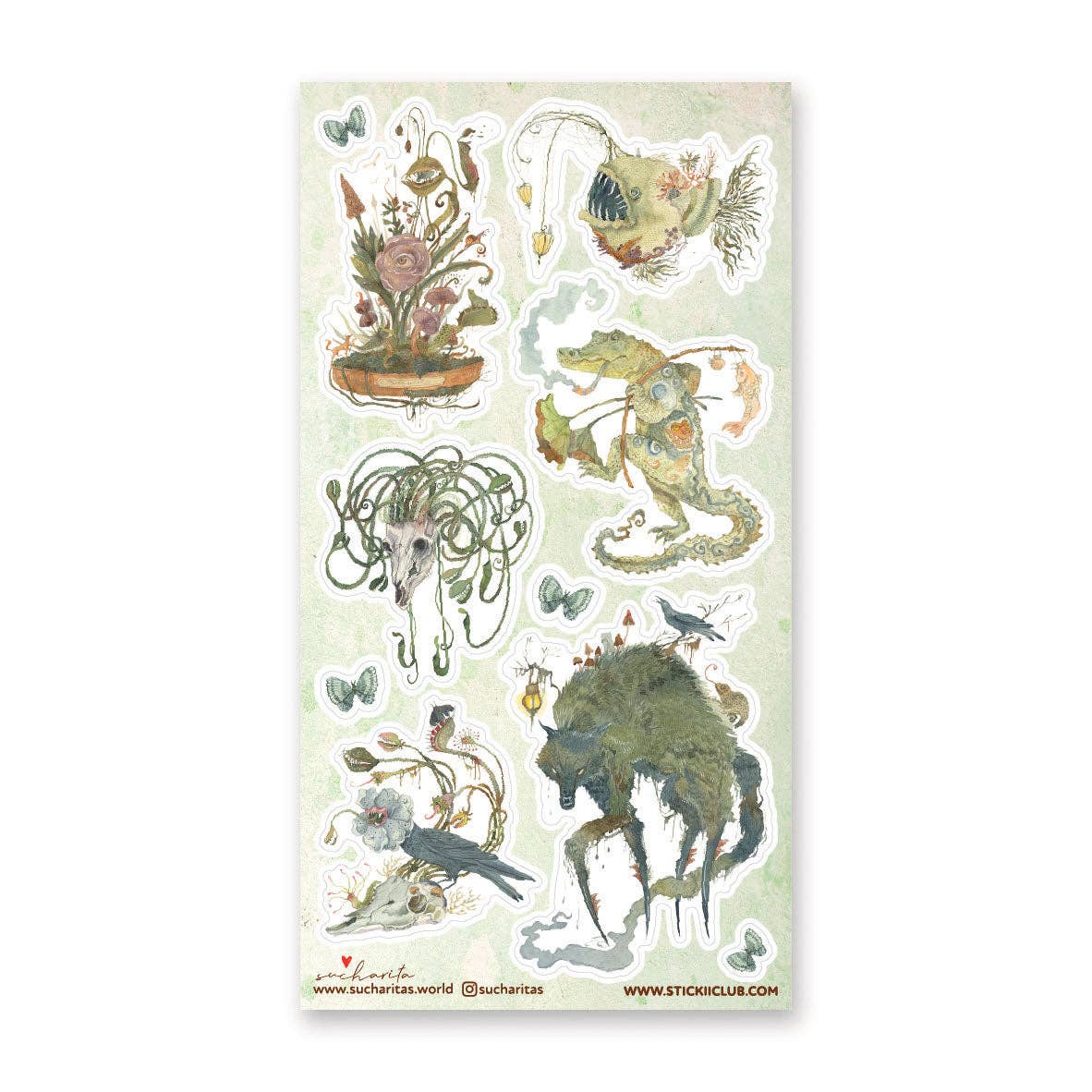 Sticker Sheet | Mystic Wild Things