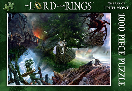 The Lord Of The Rings 1000 Piece Jigsaw Puzzle: John Howe - Collage