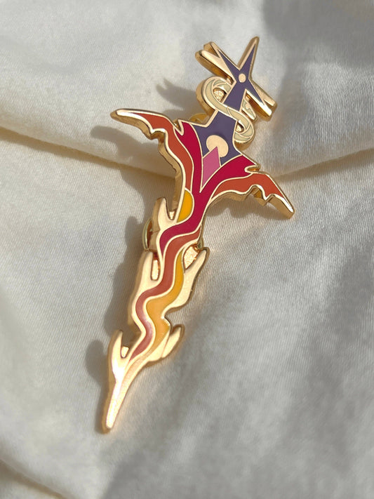 Enamel Pin | Dragon Sword